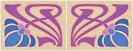 Art Nouveau motif