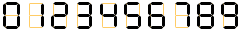 calculator digits