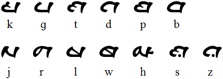 Monto consonants